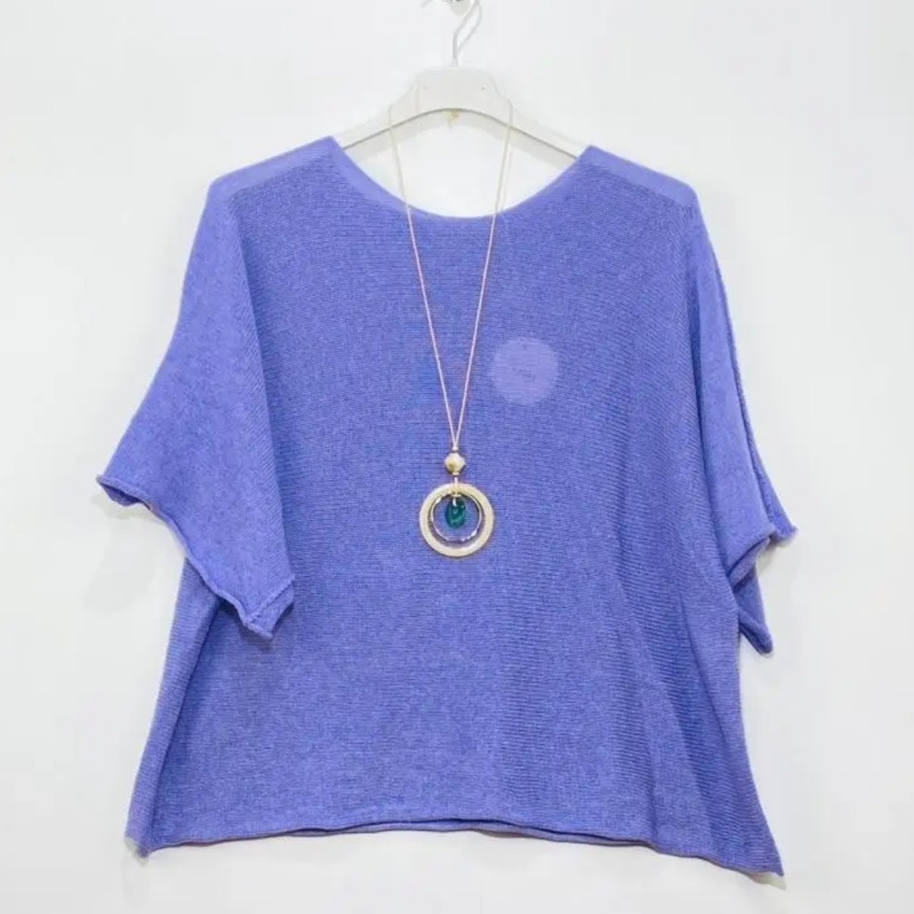 Made in Italy Knit Cotton Top